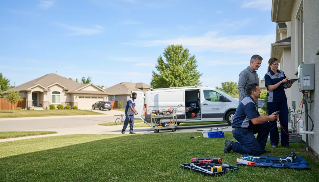 Tankless water heater service in Conyngham, PA
